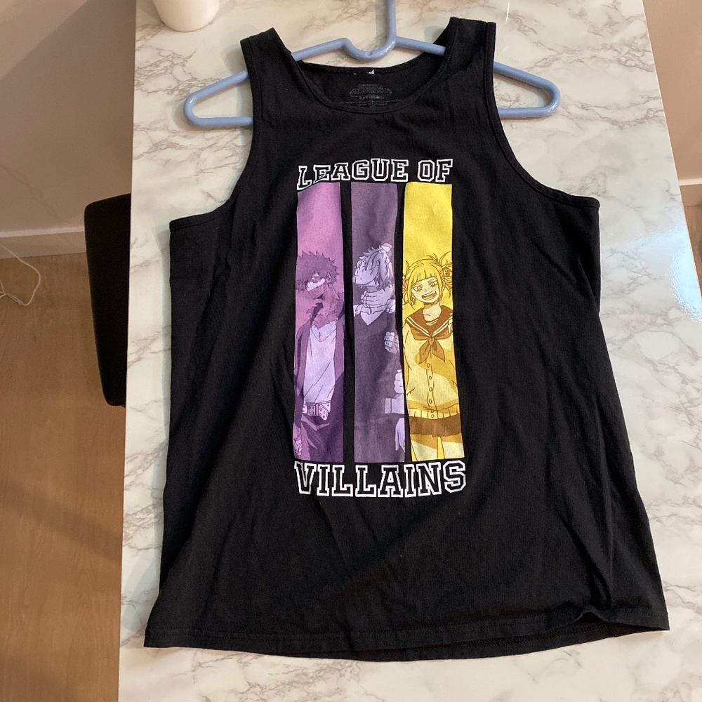 League of villains mha men’s tank top